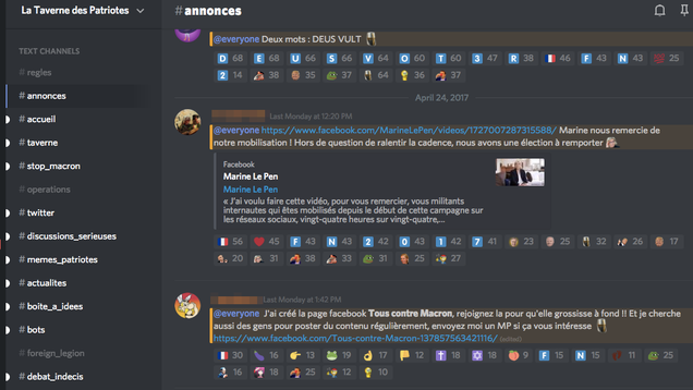 Image: screengrab from Discord